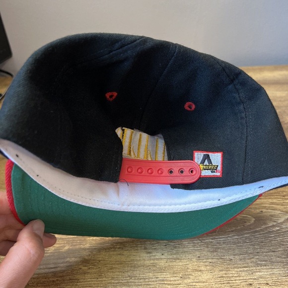 Vintage Davey Allison NASCAR Number 28 Snapback Hat Trucker Embroidered - Picture 4 of 4